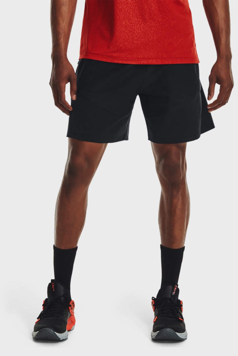 

Мужские черные шорты UA Knit Woven Hybrid Shorts Under Armour  1366167-001, Мужские черные шорты UA Knit Woven Hybrid Shorts Under Armour SM 1366167-001