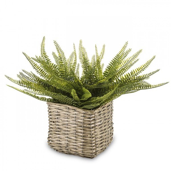 

Искусственное растение в кашпо из лозы Flora 45 см. 34112