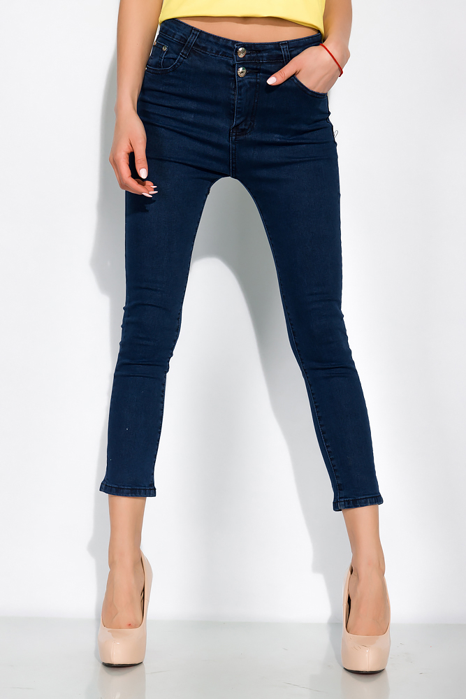 

Джинсы женские Skinny 444V002-1 (Синий) 27