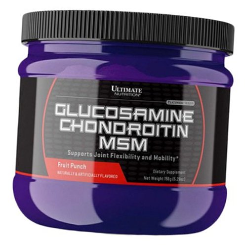 

Глюкозамин Хондроитин МСМ, Glucosamine Chondroitin MSM Powder, Ultimate Nutrition 158г Фруктовый пунш (03090006)