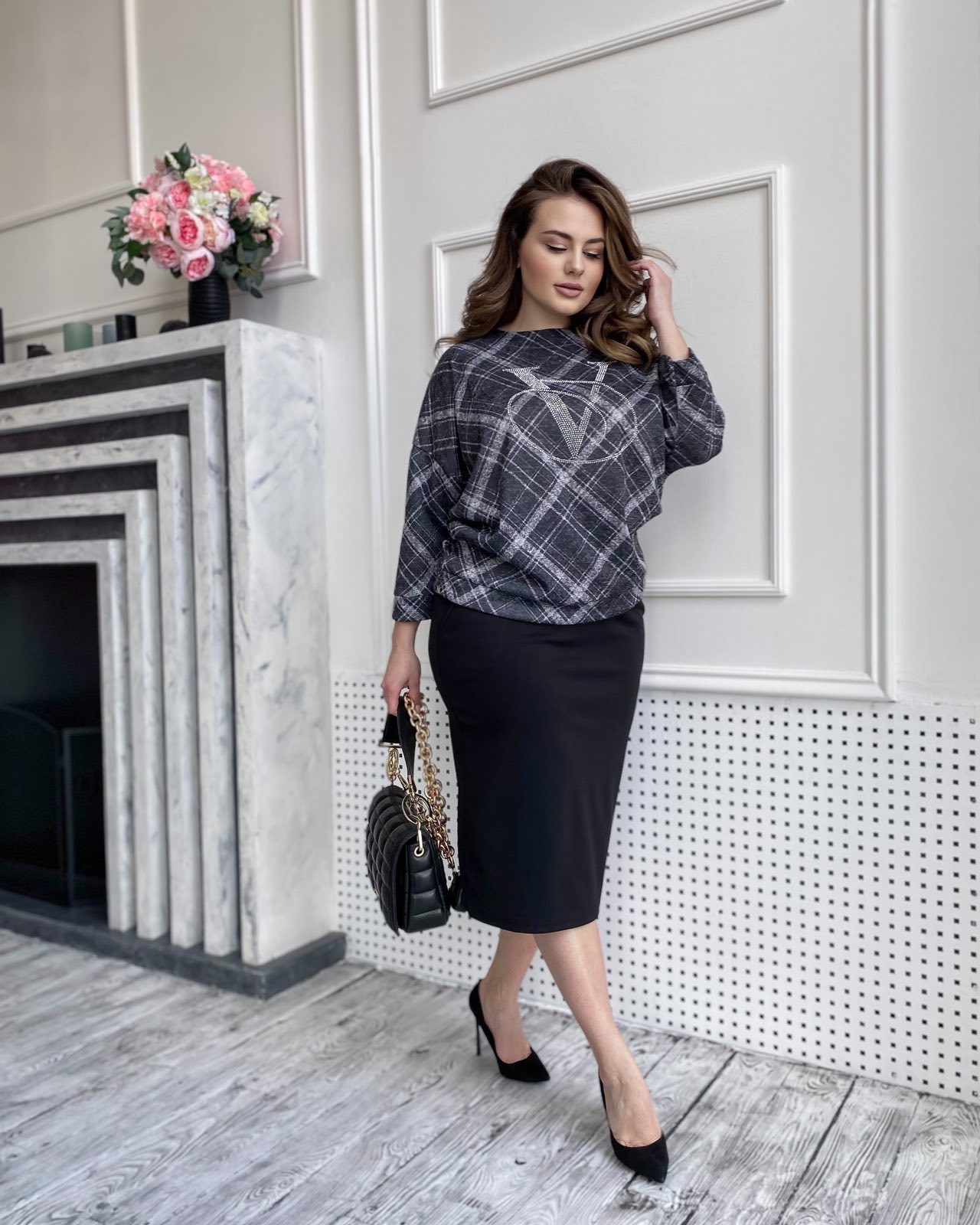 

Костюм Камила клетка NEW 50-52