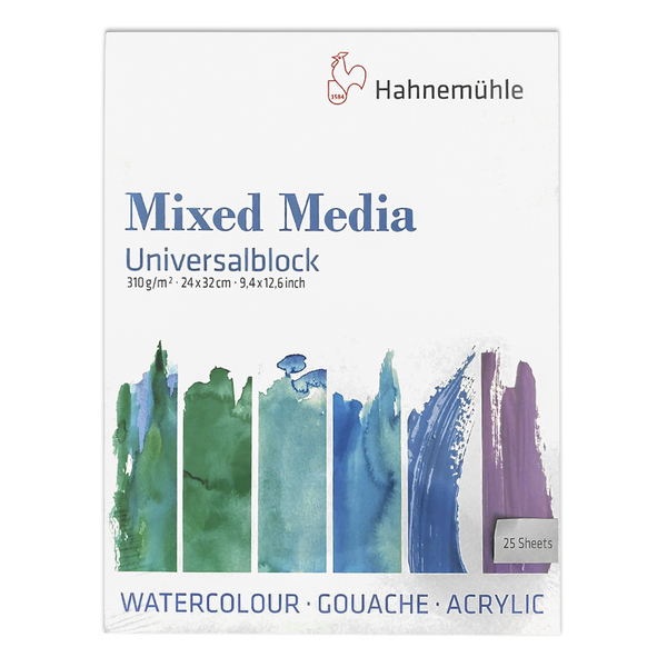 

Блок MIX Universal блок 24х32 25 л 310г fine Hahnemuhle (10650200)