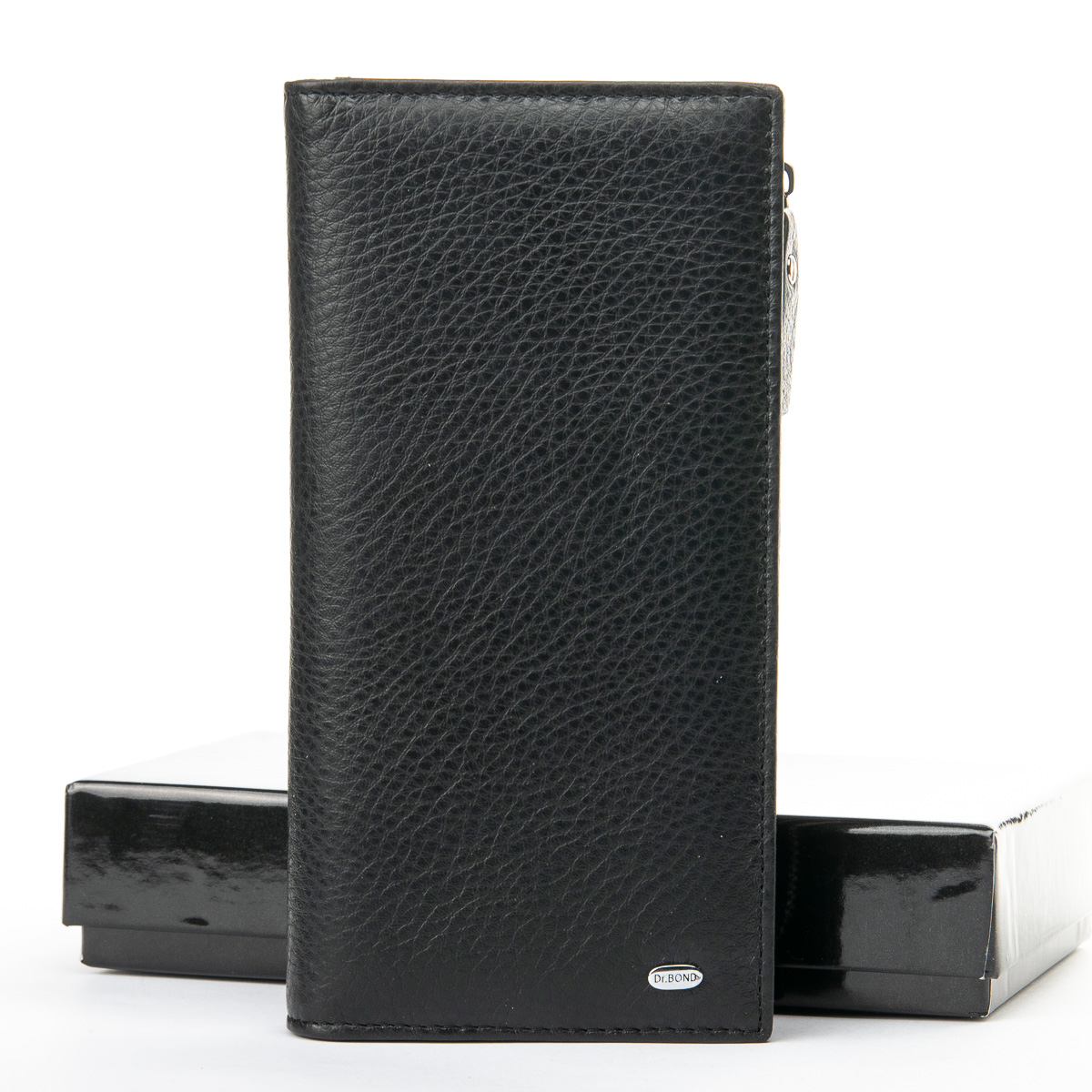 

Мужской кожаный кошелек Dr.BOND 10 x 19 x 3 см Черный (wmb-3m)