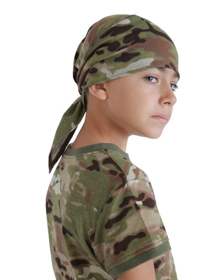 

Косынка бандана детская ARMY KIDS камуфляж Мультикам