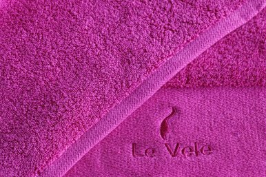 

Полотенце Le Vele 70х140 см Fushia турция, хлопок