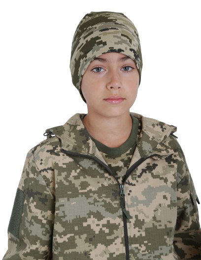 

Шапочка детская ARMY KIDS камуфляж Пиксель