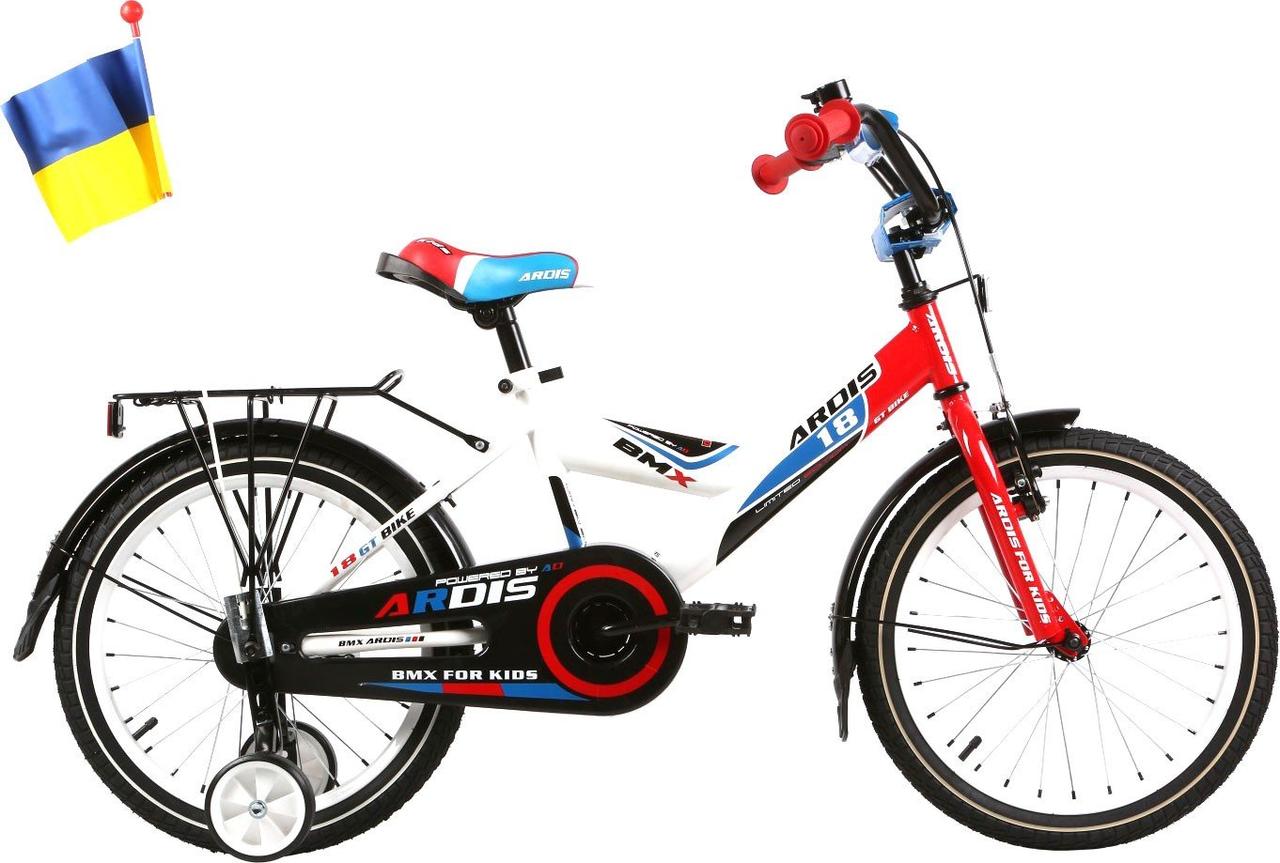 

Велосипед Ardis GT Bike 16" Бело-Красно-Синий