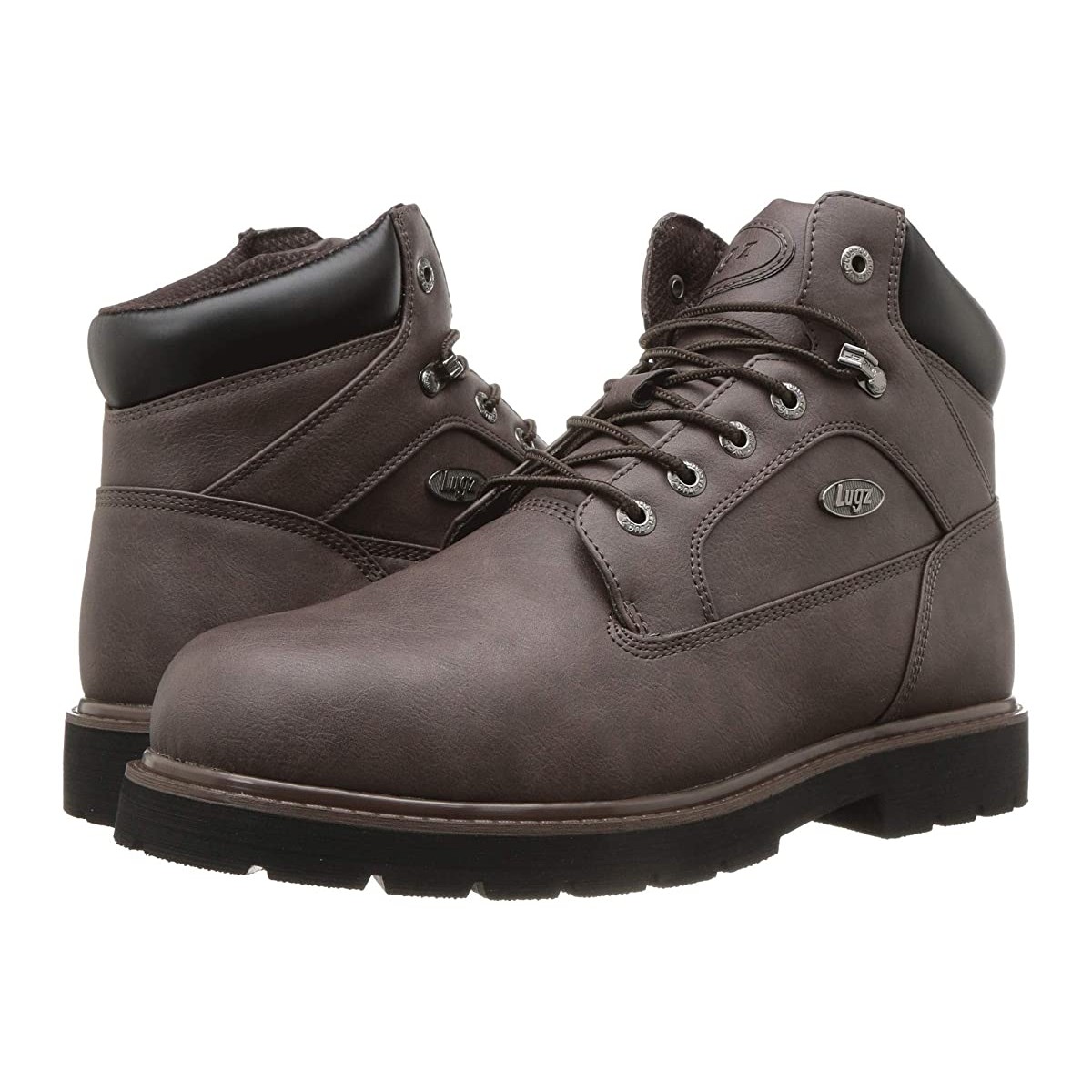 

Ботинки Lugz Mortar Mid Steel Toe Chukka Boot Brown, 40.5 (255 мм)