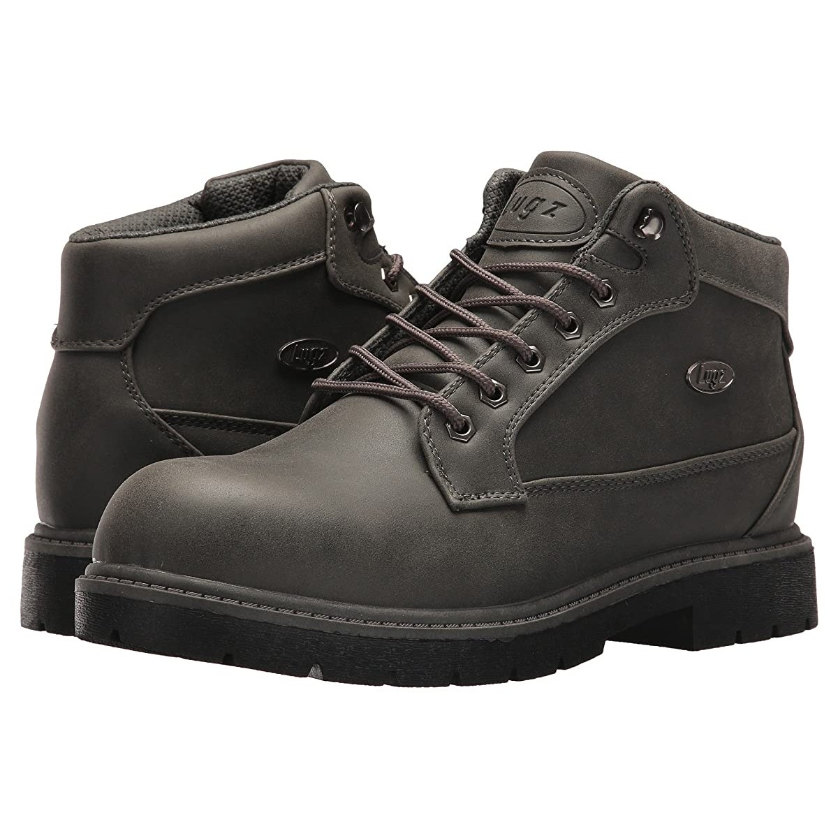 

Ботинки Lugz Mantle Mid Asphalt/Dark Asphalt/Black, 42.5 (275 мм)