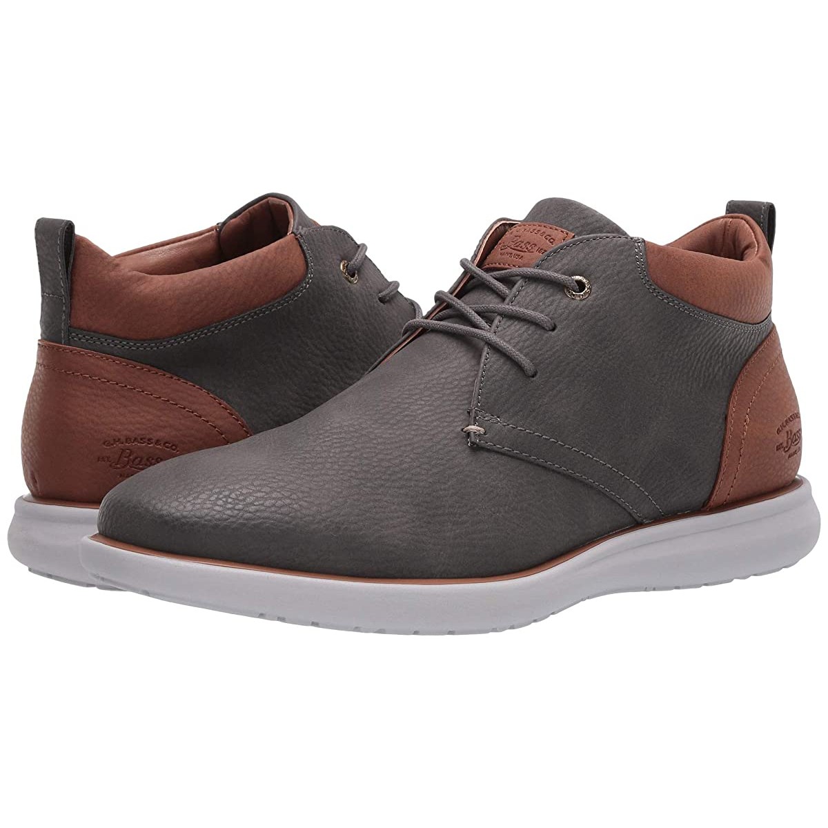 

Ботинки G.H. BASS CO. Benton Tumbled Charcoal/Tan, 42 (270 мм)