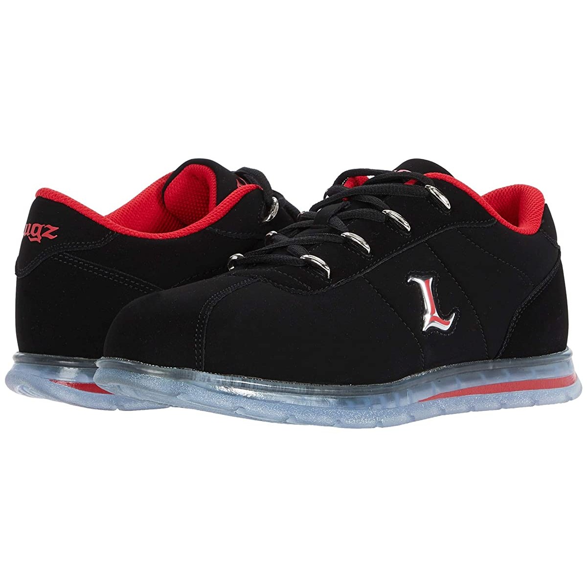 

Сникеры Lugz Zrocs Ice Black/Mars Red/Clear, 41 (260 мм)