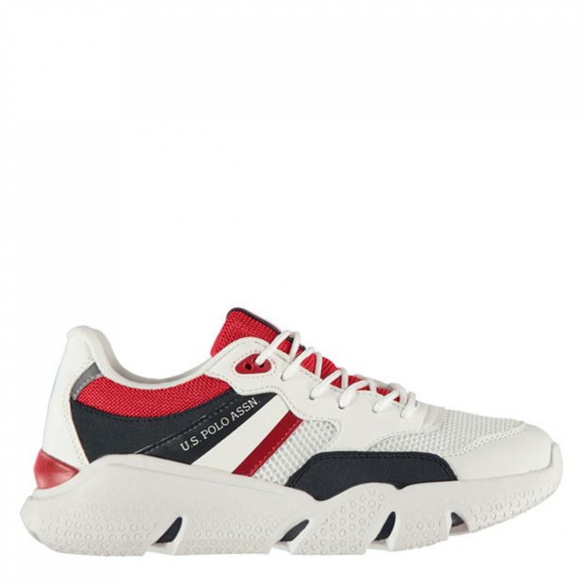 

Кроссовки US Polo Assn Ermes Chunky Trainers White WHI-DKBL, 42