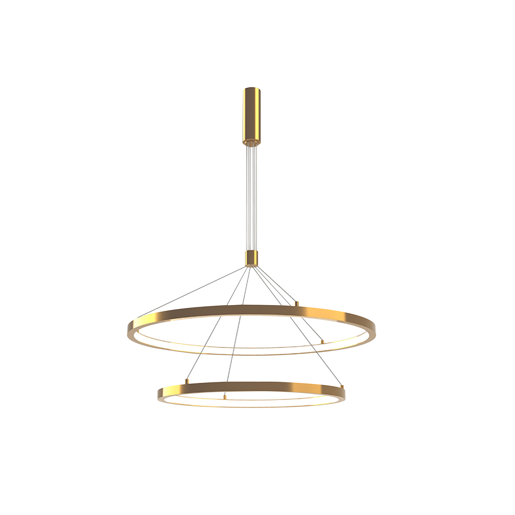 

Підвісна люстра Skarlat M 9072 IN 2 In1 6+8 Gold 3000K