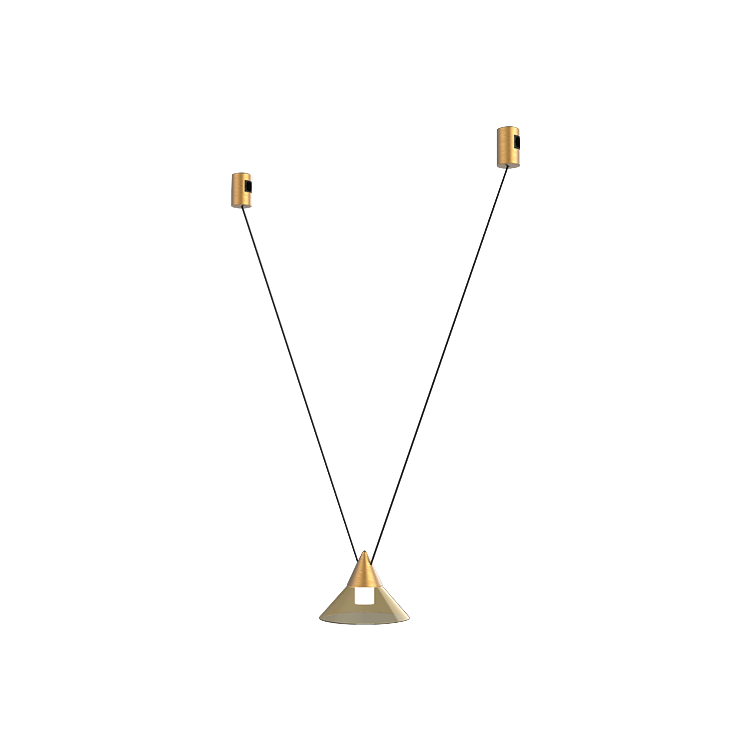 

Світильники для модульної системи Skarlat 8878 Cable Module A-2 Brass 3000K