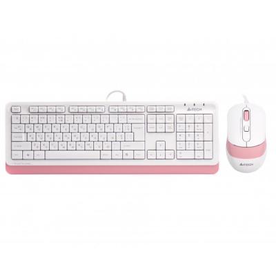 

Комплект A4tech F1010 Pink