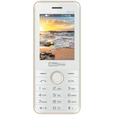 

Maxcom MM136 Dual Sim White-Gold