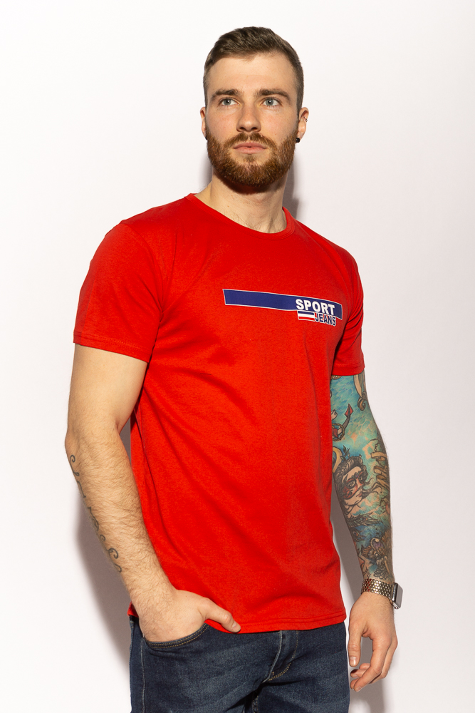 

Футболка мужская 85F341 (Красный) XL