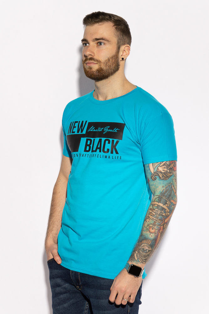 

Футболка new black 85F340 (Голубой) XXL