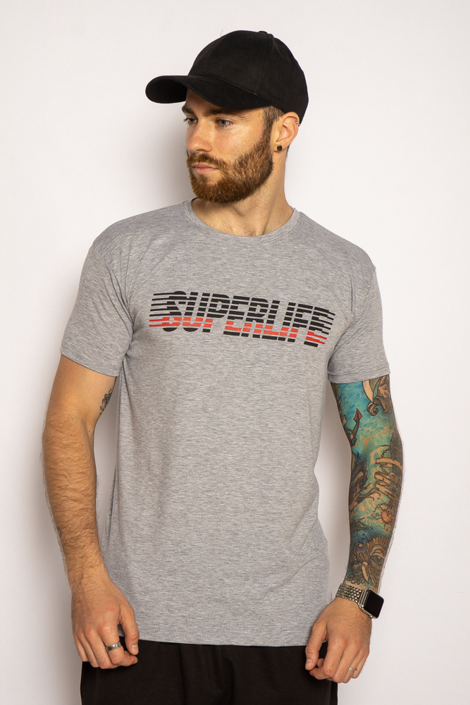 

Футболка Superlife 85F0331 (Светло-серый меланж) XXL