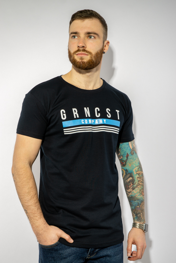 

Футболка мужская 85F268 (Темно-синий) XL