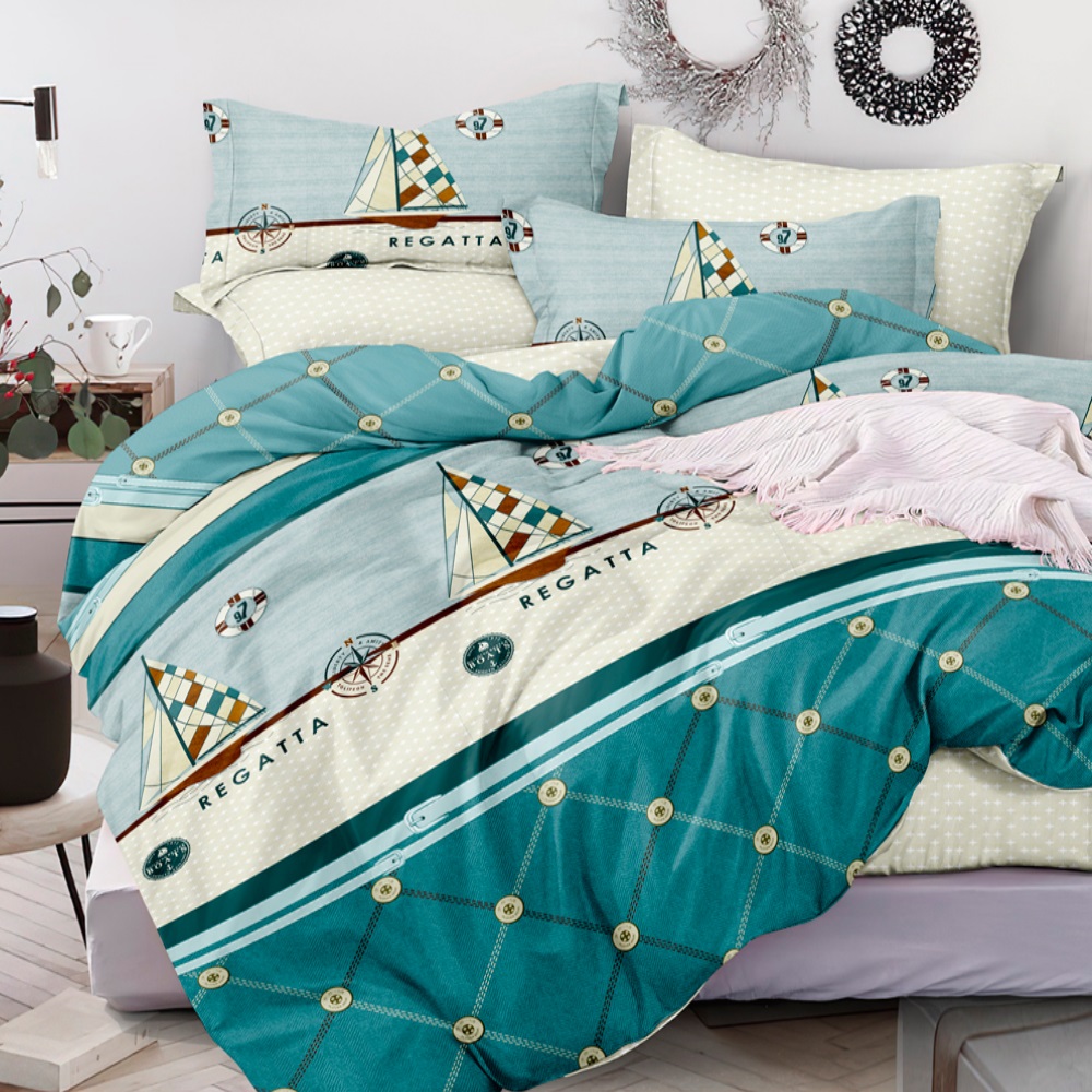 

Постельное белье MirSon 22-1130 Broddi King Size италия, сатин