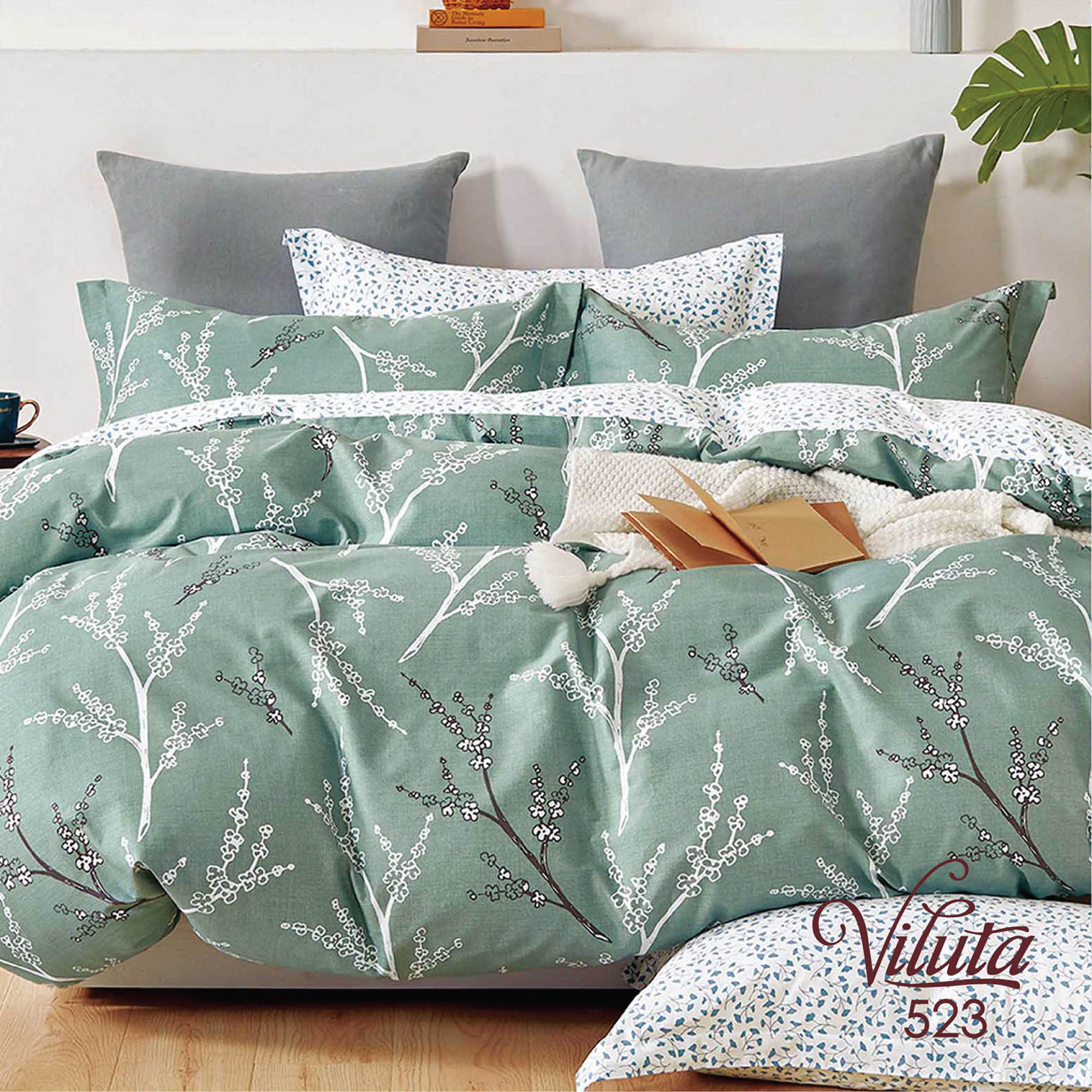 

Постельное белье Вилюта Twill 523 Двуспальный украина, сатин