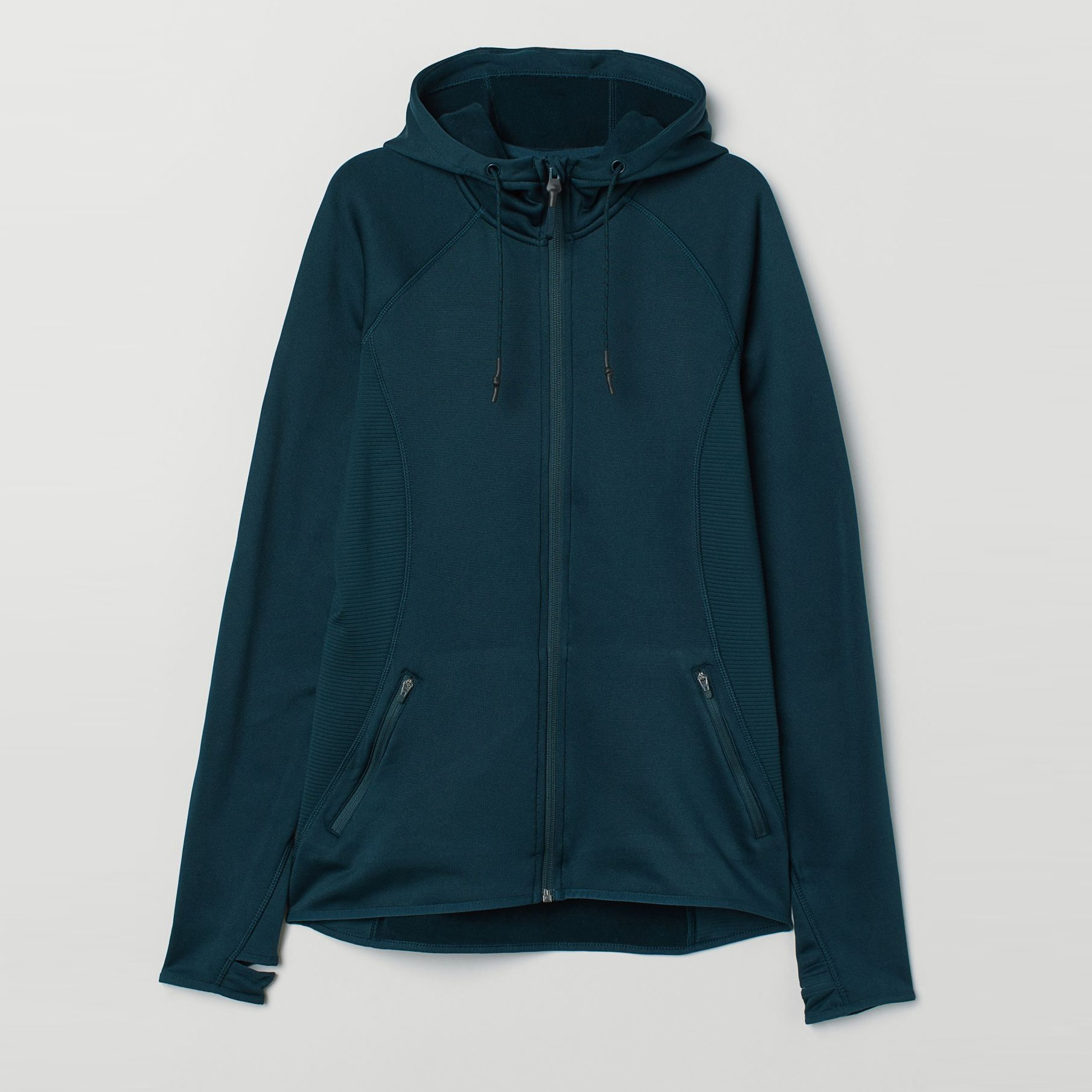 

Спортивная кофта H&M 2210-5602707 M Темно-бирюзовая