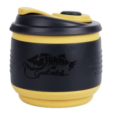 

Кружка Tramp складная силиконовая с крышкой 350ml black (TRC-082-black)