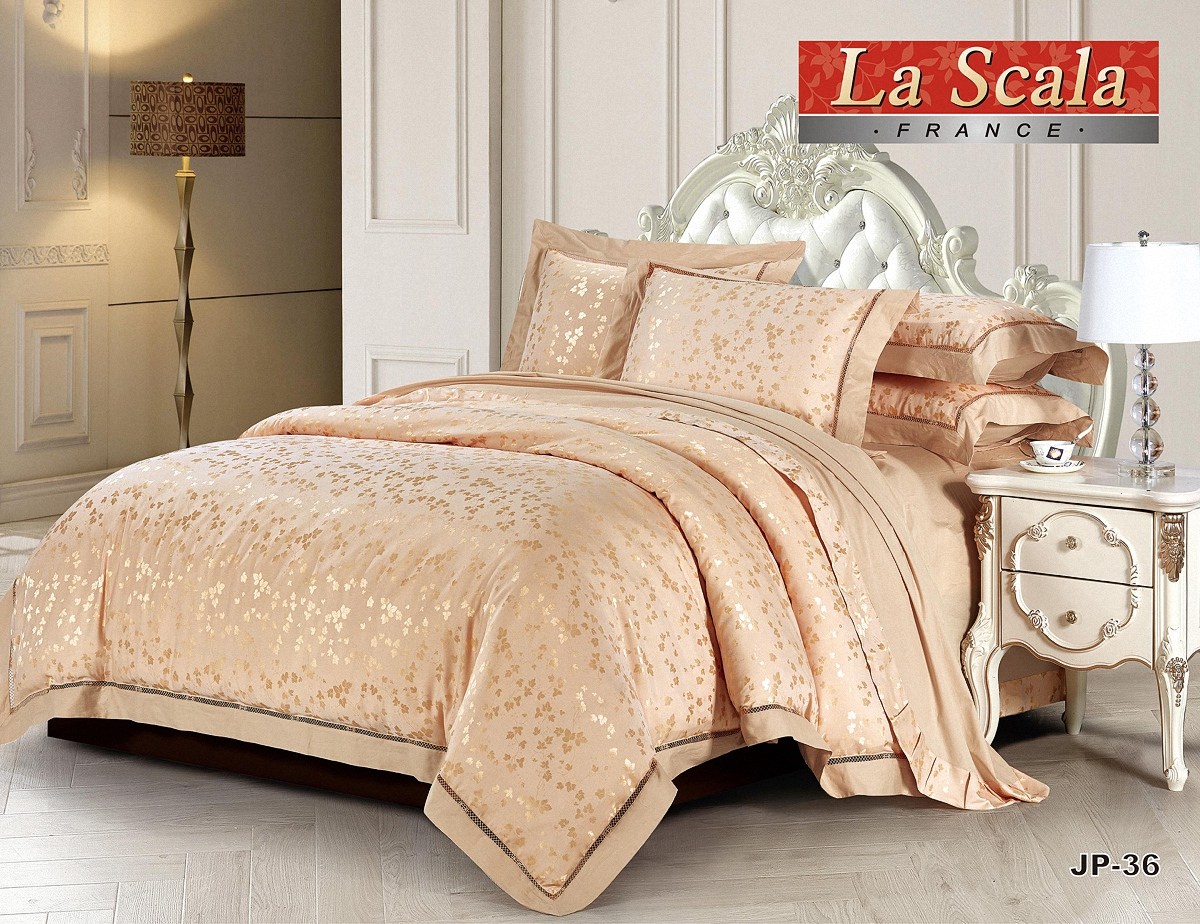 

Постельное белье La Scala JP-36 Двуспальный франция, жаккард