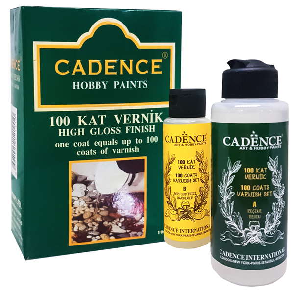 

Эпоксидная смола Cadence прозрачная двухкомпонентная 100 Coats Vernish Set 120+70мл (CA152)