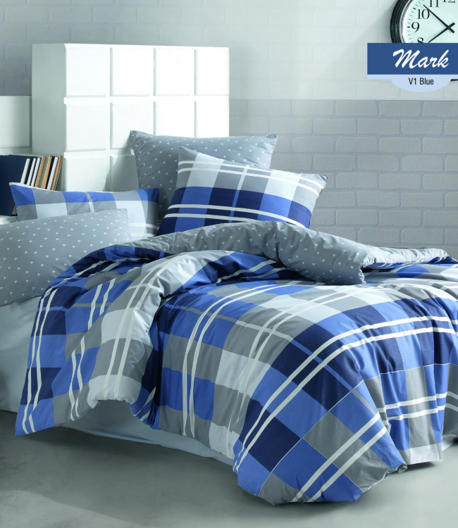 

Постельное белье Zugo Home Mark V1 Полуторный турция, ранфорс