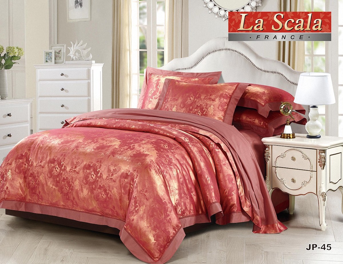 

Постельное белье La Scala JP-45 Двуспальный франция, жаккард