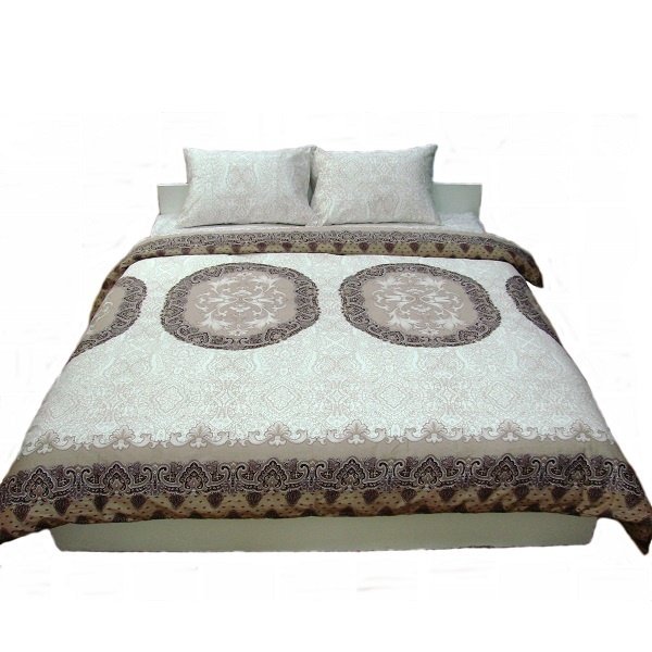 

Постельное белье Руно Front Beige Полуторный (50х70) украина, сатин