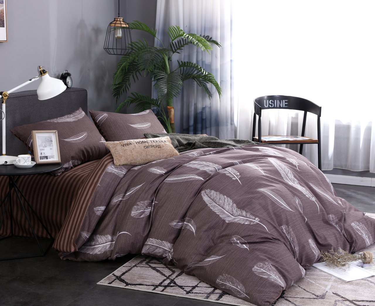 

Постельное белье MirSon Paula №33INT Двуспальный италия, бязь