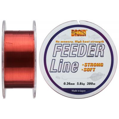 

Леска Brain fishing Feeder 300 m 0,26 mm #2.5, 5.8 kg, 12.8 lb, ц.: copper (1858.70.05)