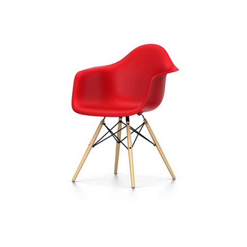 

Стул обеденный Accord AC 018W Eames Chair красный 620x480x810 мм