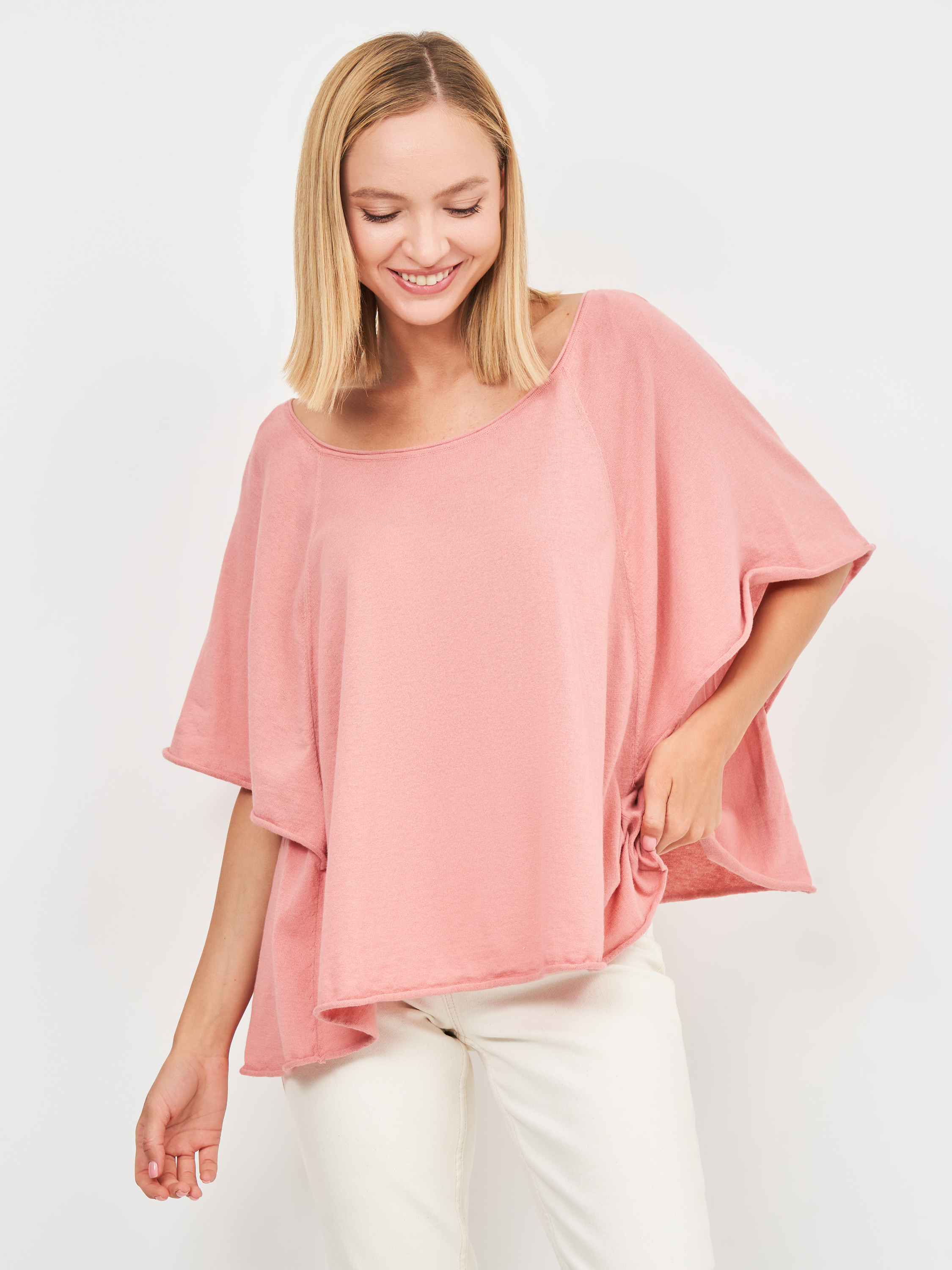 

Футболка Zara 2488/006/902  Терракотовая, Футболка Zara 2488/006/902 M Терракотовая