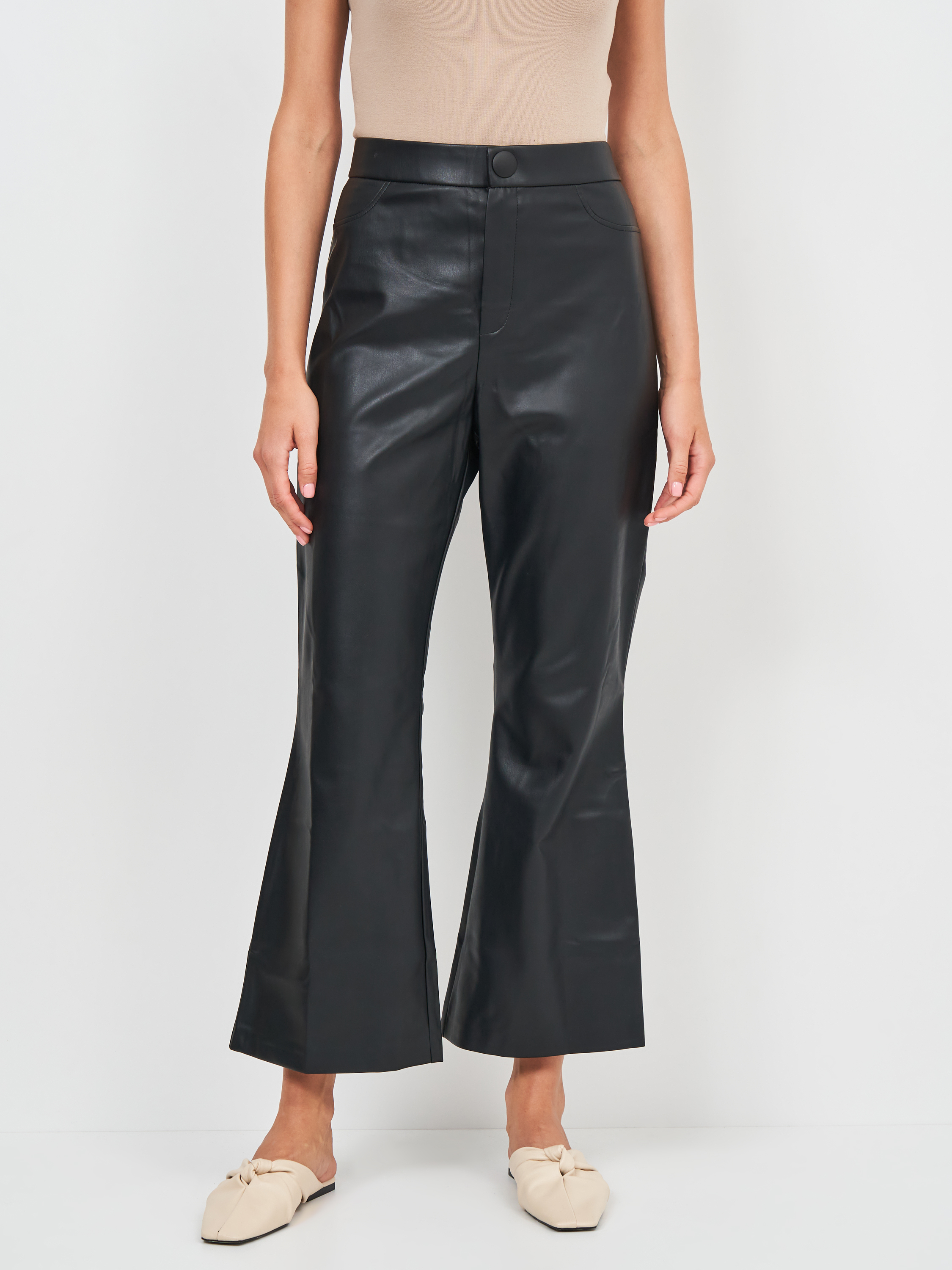 

Брюки из искусственной кожи Zara 7102/232/800 2XL Черные