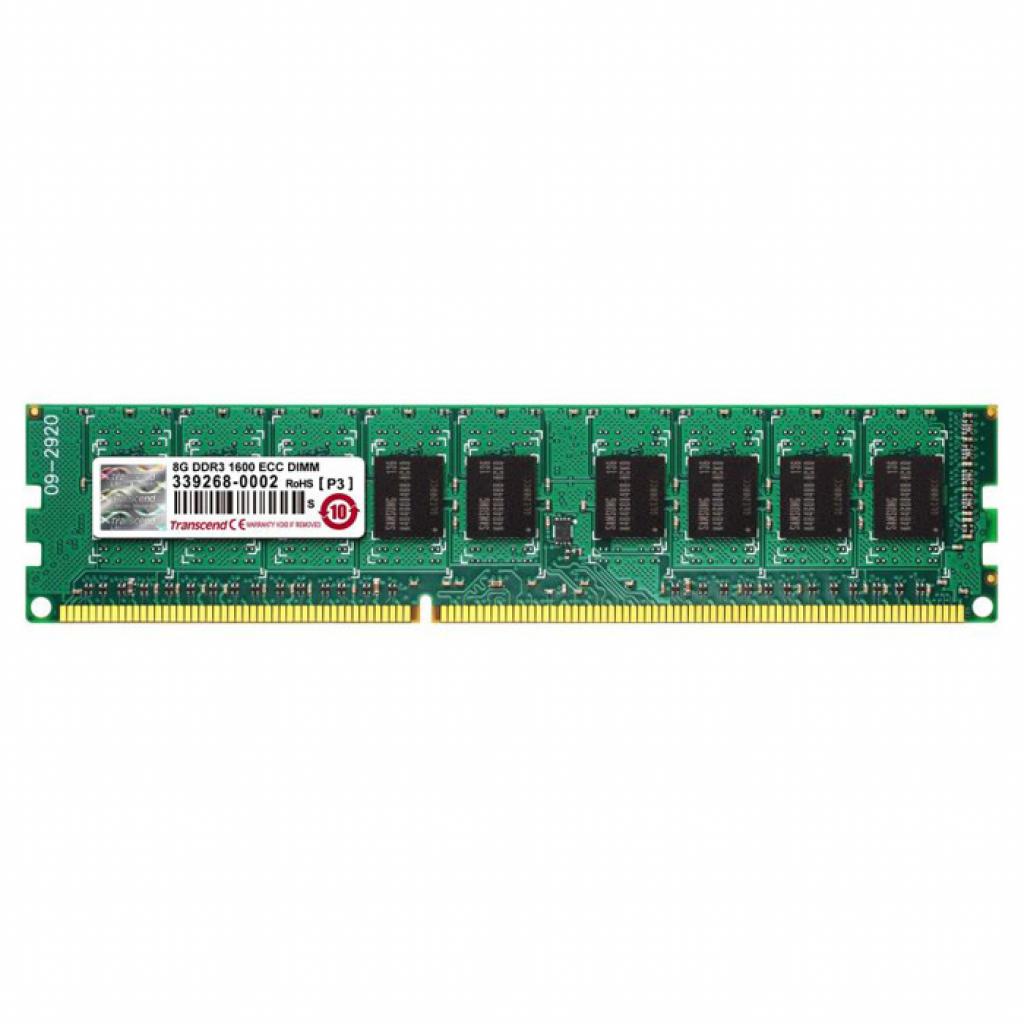 

Модуль памяти для сервера DDR3 8GB ECC UDIMM 1600MHz 2Rx8 1.35V CL11 Transcend (TS1GLK72W6H)