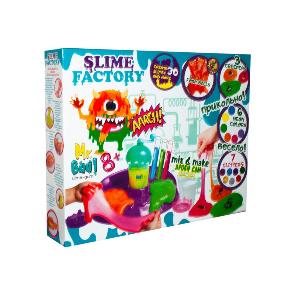 

Игровой набор для экспериментов "Mr. Boo: Фабрика лизунов" ОКТО А80012