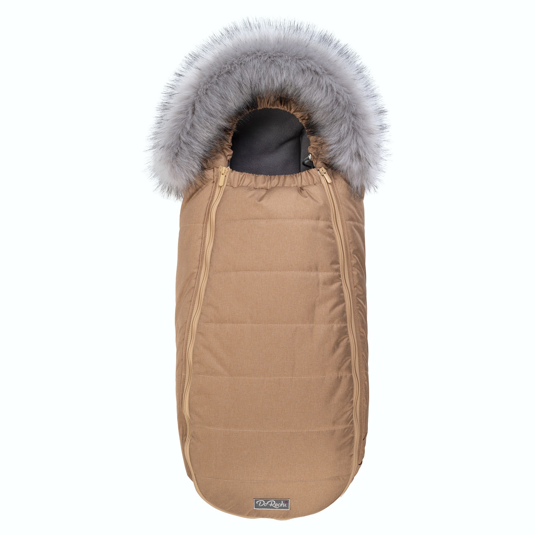 

Зимний конверт DoRechi Baby XS Флис 75 x 40 Бежевый с опушкой (1882FО)