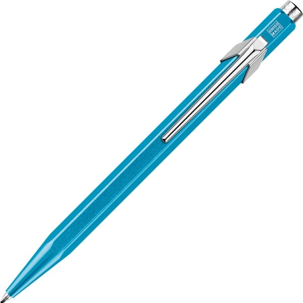 

Ручка Caran d'Ache 849 Metal-X блакитна