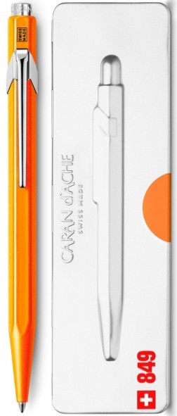 

Ручка Caran d'Ache 849 Pop Line Fluo помаранчева + бокс