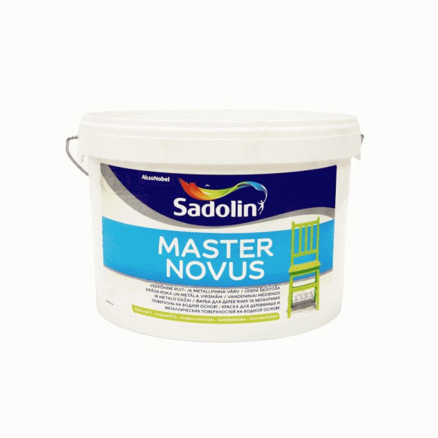 

Краска Sadolin Master Novus белая 2.5 л арт 51-002