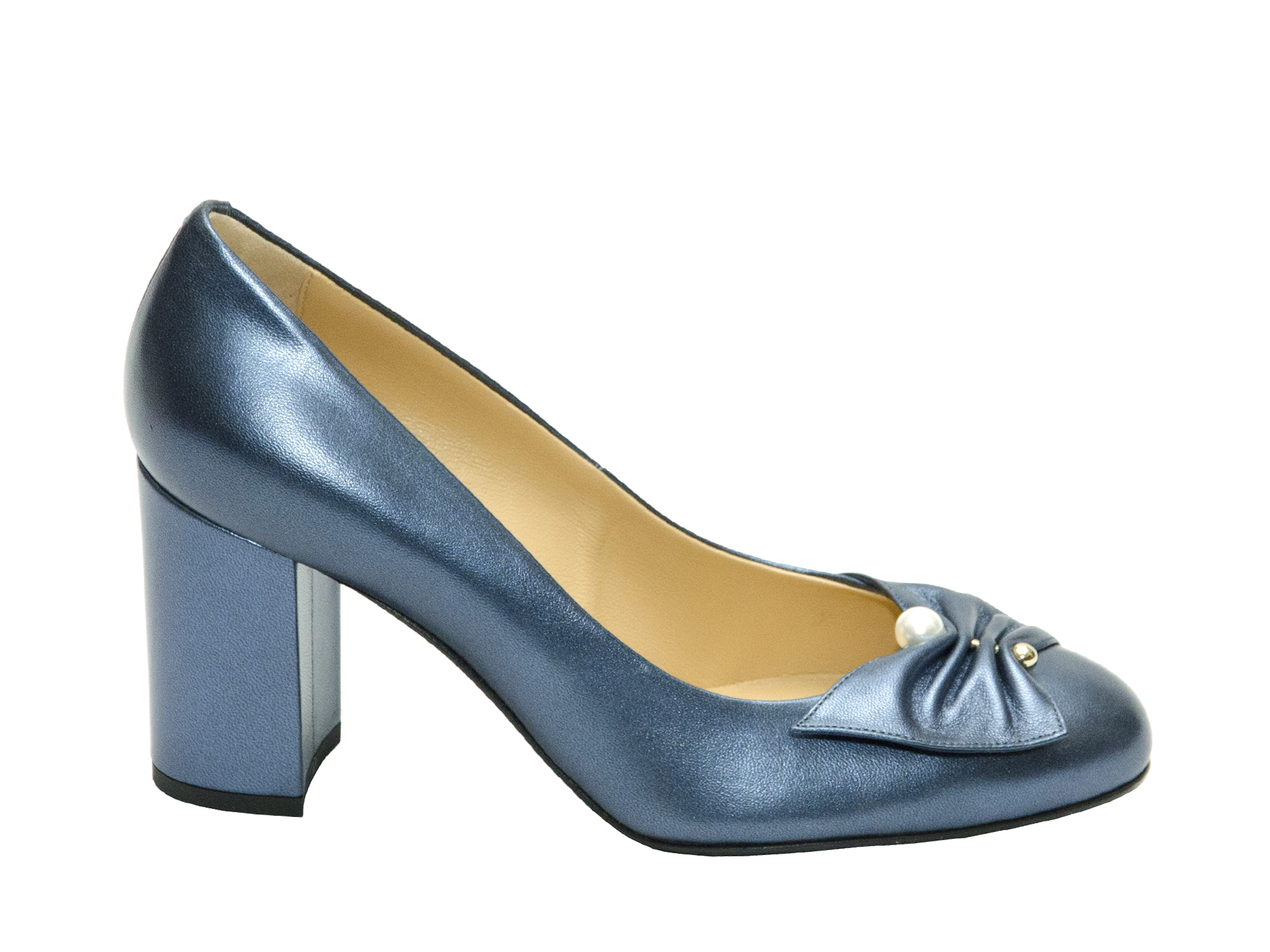 

Туфли Fabiani 6086 38 синий перламутр