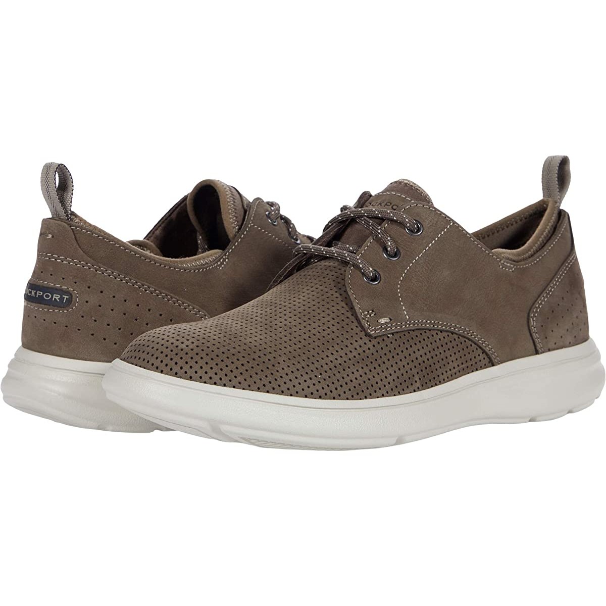

Сникеры Rockport Beckwith Plain Toe Oxford Green Perfed Nubuck, 46.5 (300 мм)