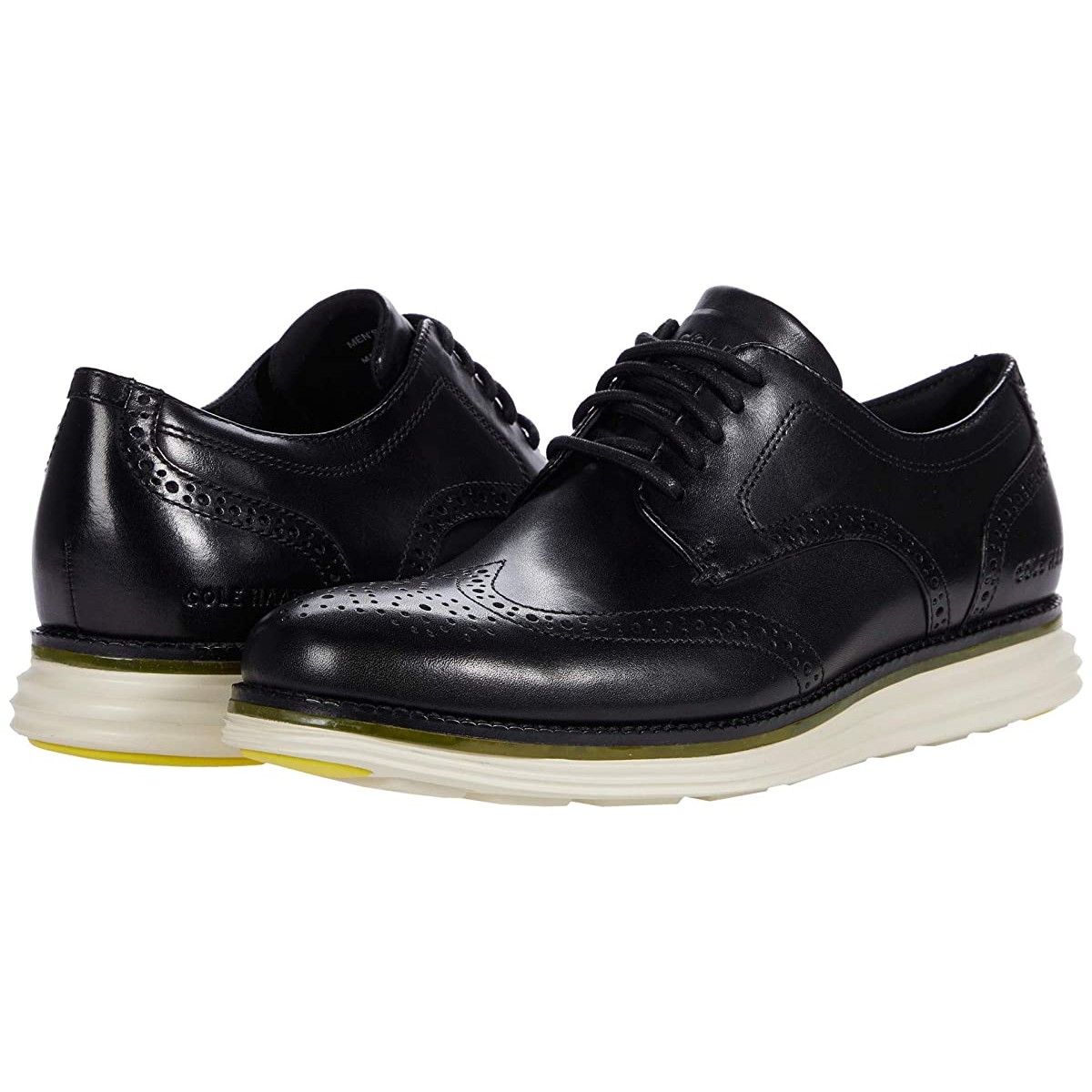 

Туфли оксфорды Cole Haan Originalgrand Cloudfeel Energy Meridian Wing Tip Oxford Black Full Grain, 40 (250 мм)