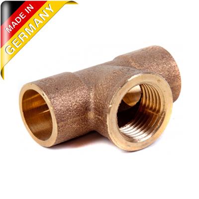 

Тройник бронзовый SANHA 54x1/2" внутр. резьба