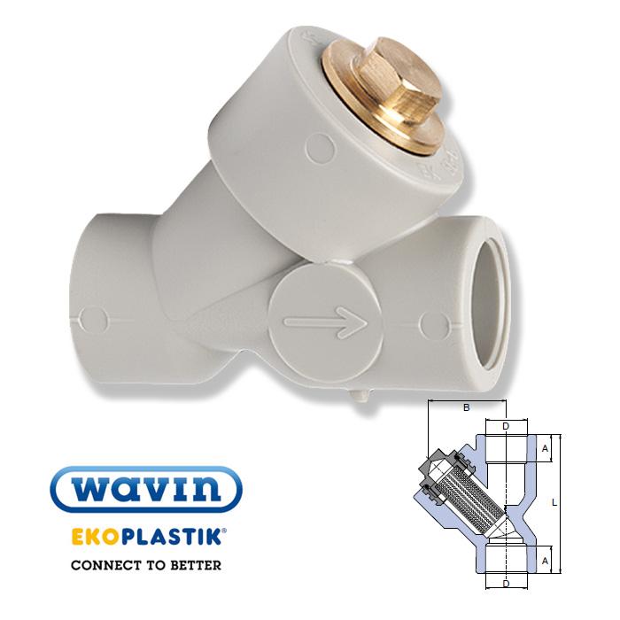 

ППР Фильтр Ekoplastik Ø 32 мм