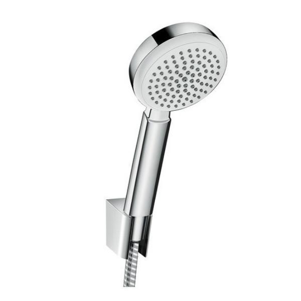 

Душевой гарнитур Hansgrohe Crometta 1jet 100, шланг Metaflex 1600 мм